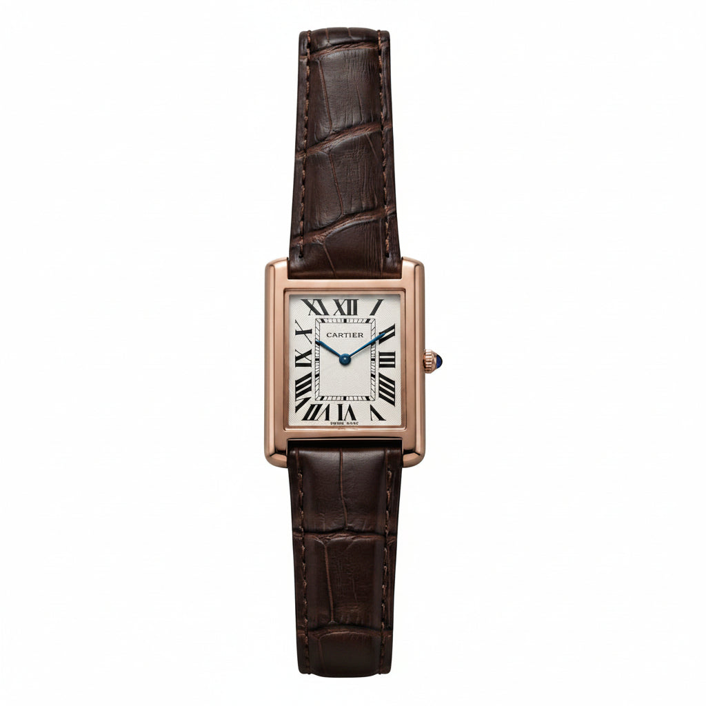 Cartier Tank Style Luxury Dress Watch - Wristlines