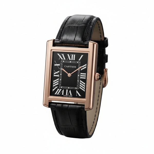 Cartier Tank Style Luxury Dress Watch - Wristlines