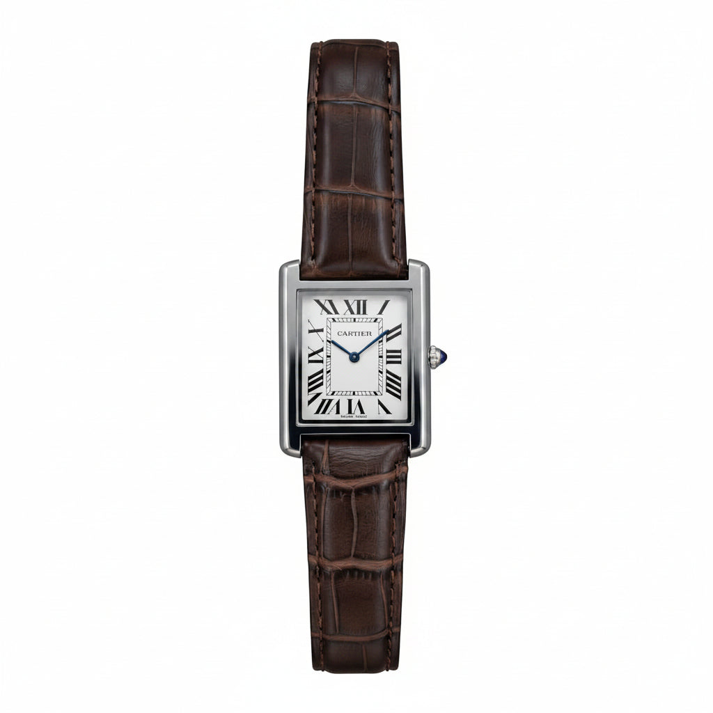 Cartier Tank Style Luxury Dress Watch - Wristlines