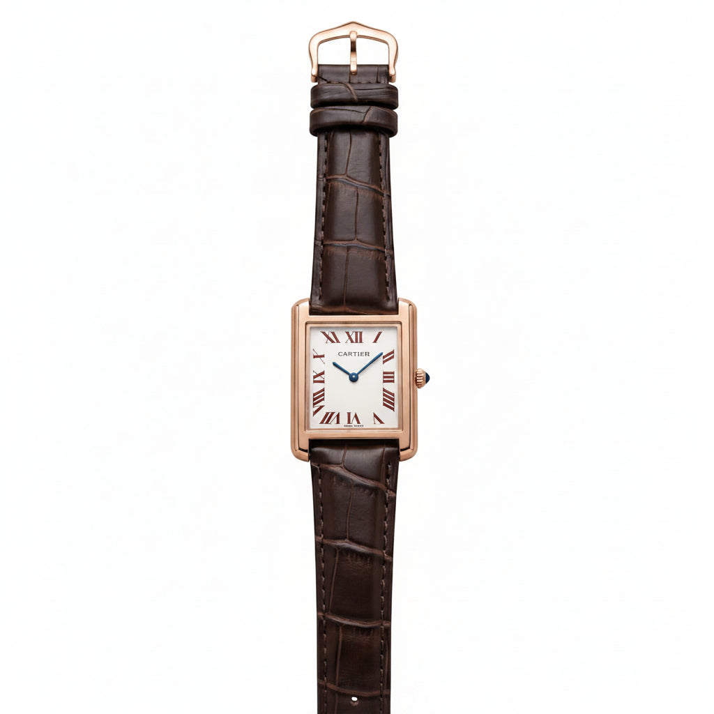 Cartier Tank Style Luxury Dress Watch - Wristlines