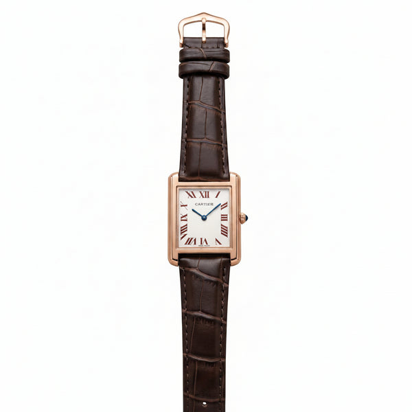 Cartier Tank Style Luxury Dress Watch - Wristlines