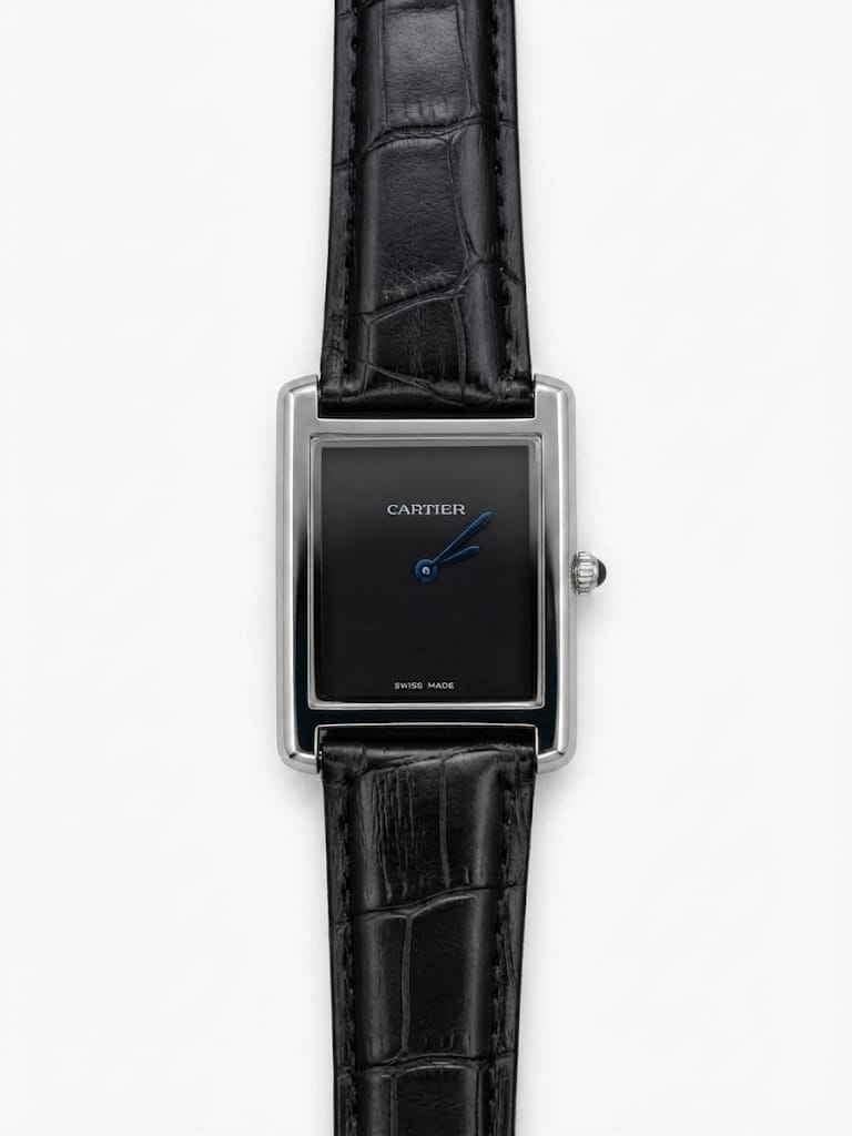 Cartier Tank Style Luxury Dress Watch - Wristlines