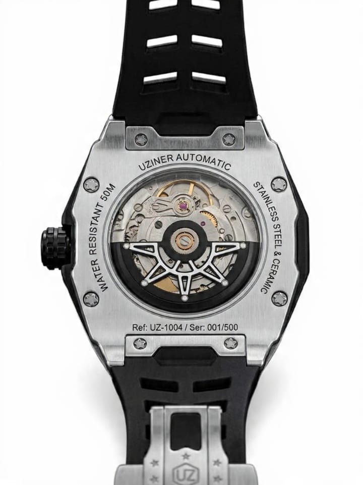 D-Ziner | Premium Fully Automatic Skeleton Watch - Wristlines