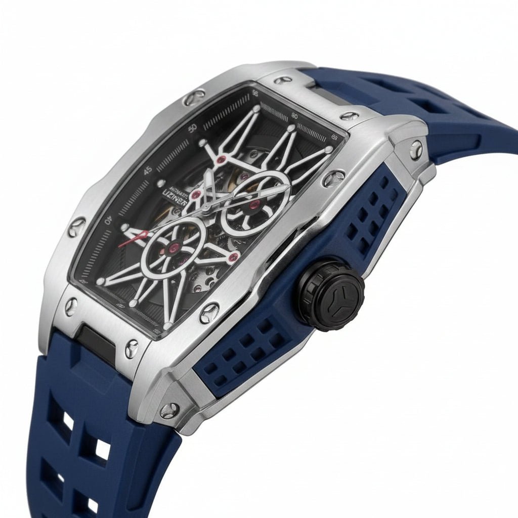 D-Ziner | Premium Fully Automatic Skeleton Watch Secondary image