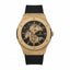 Hublot | Automatic Skeleton Watch – Matte Gold & Matte Silver - Wristlines