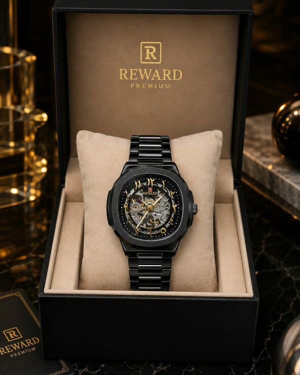 Reward | Luxury Skeleton Automatic Watch - Wristlines