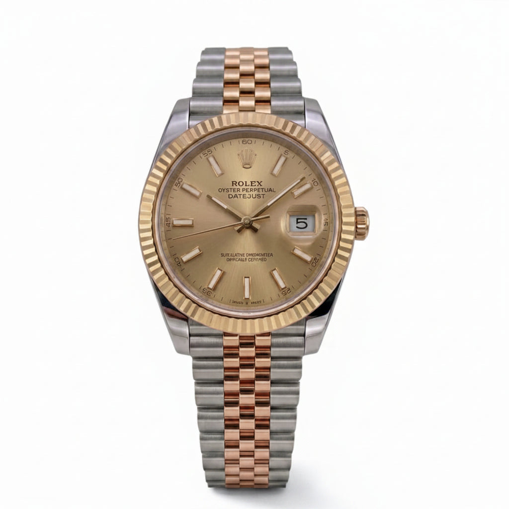 Rolex Datejust | AAA Premium Two-Tone Watch Semi Auto - Wristlines
