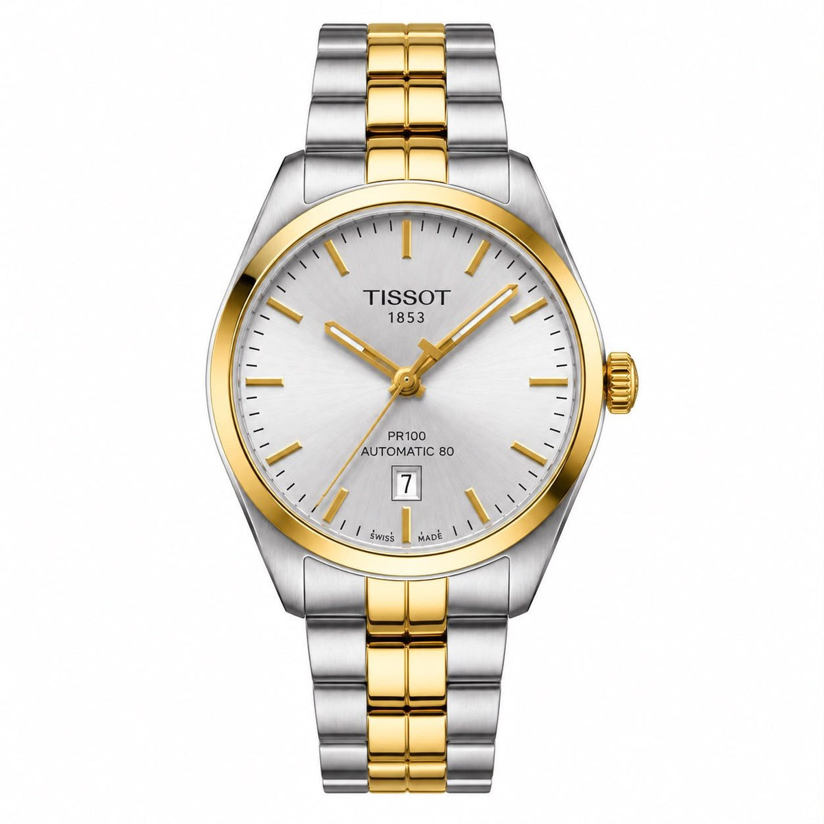 Tissot | Silver and Gold Stainless Steel Watch - Wristlines
