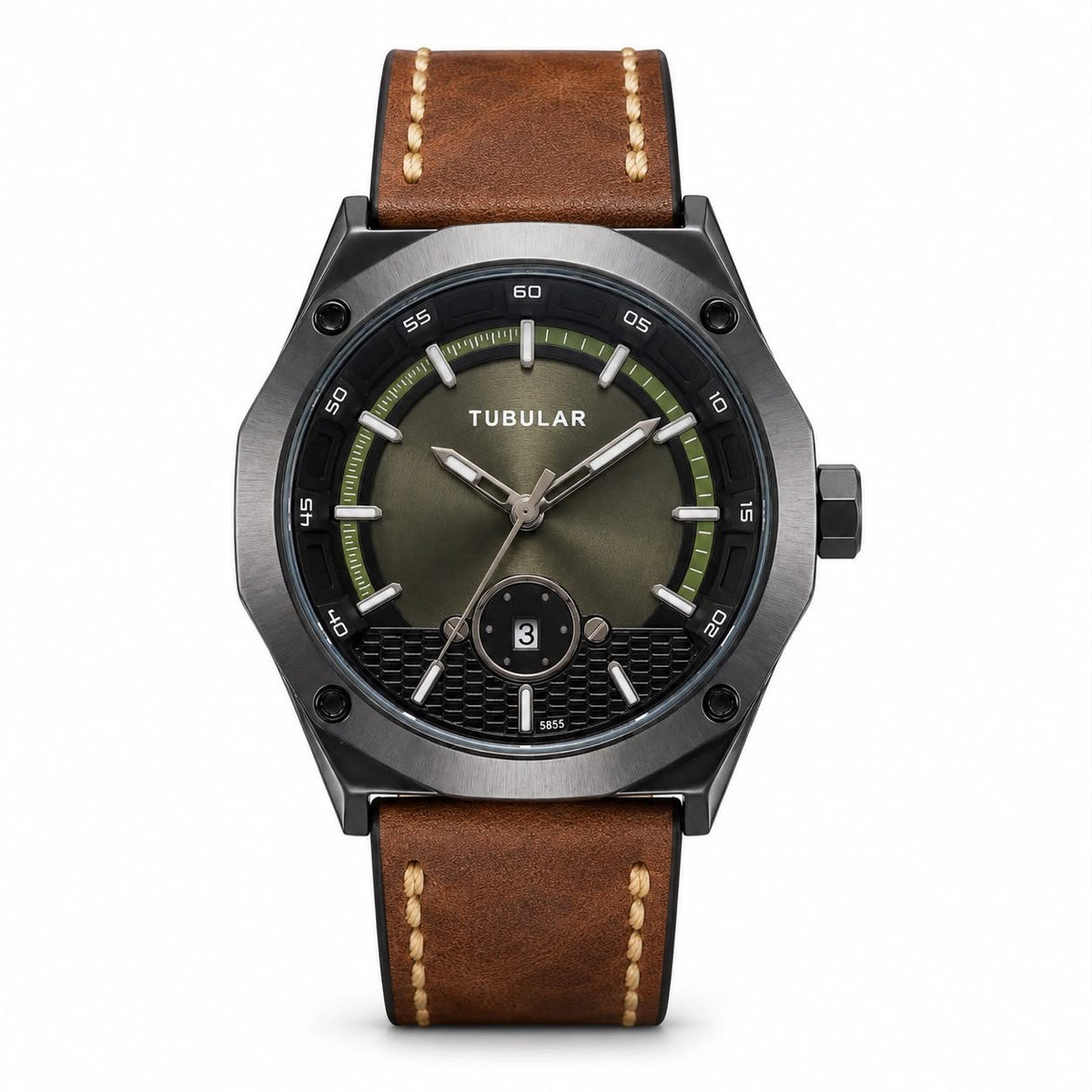 Tubular | 5855 Industrial Analog Watch - Wristlines Main image