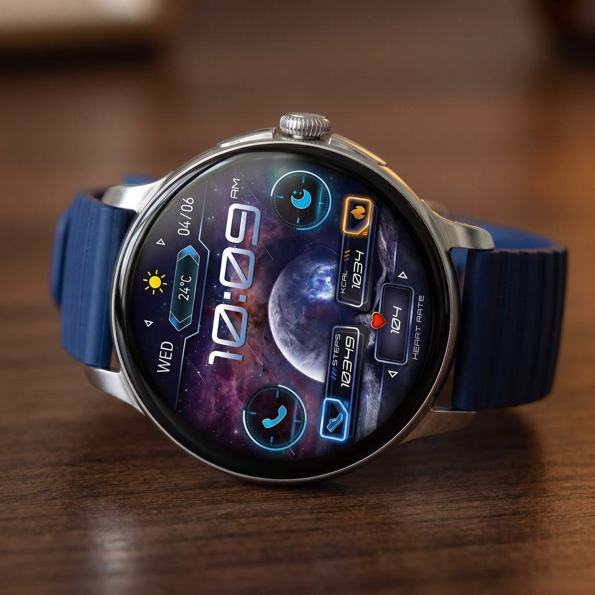 Brilliant AMOLED Visuals